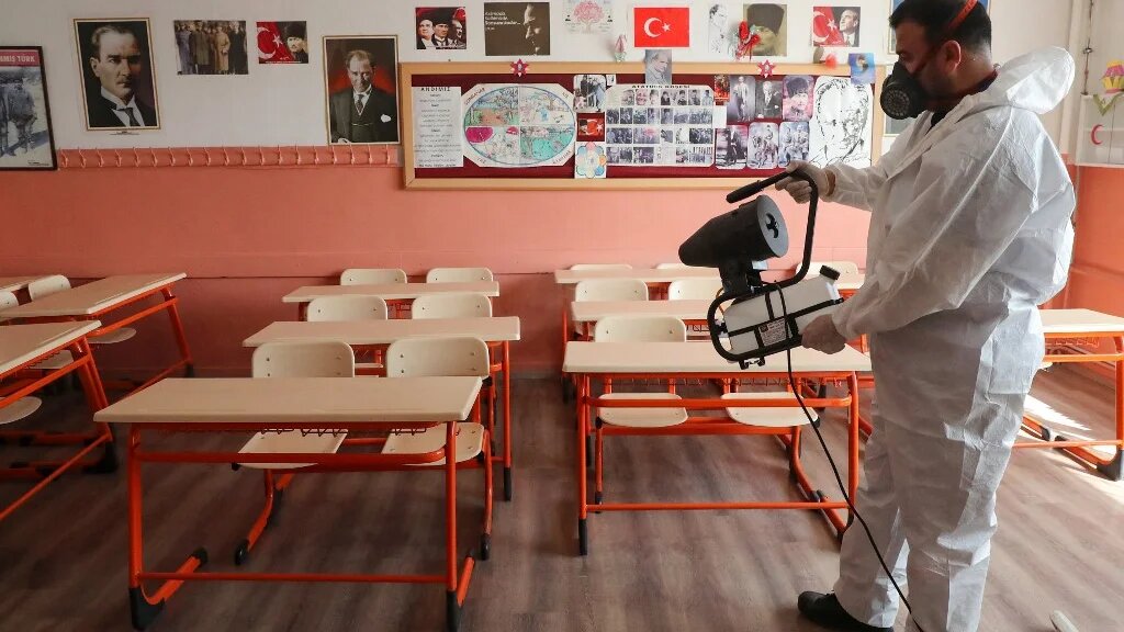 Turkish President Recep Tayyip Erdogan announced a tightening of coronavirus restrictions in late March.