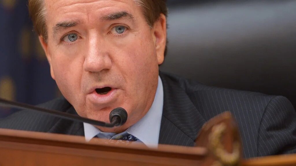 Then-Congressman Edward Royce speaks during a congressional hearing on 23 July 2014