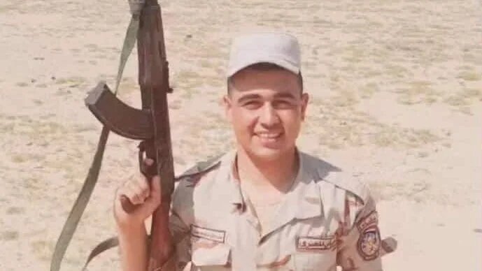 Egyptian soldier Ibrahim Islam Abdelrazzaq, who died at 21, will be buried on Tuesday, sources say (Facebook)