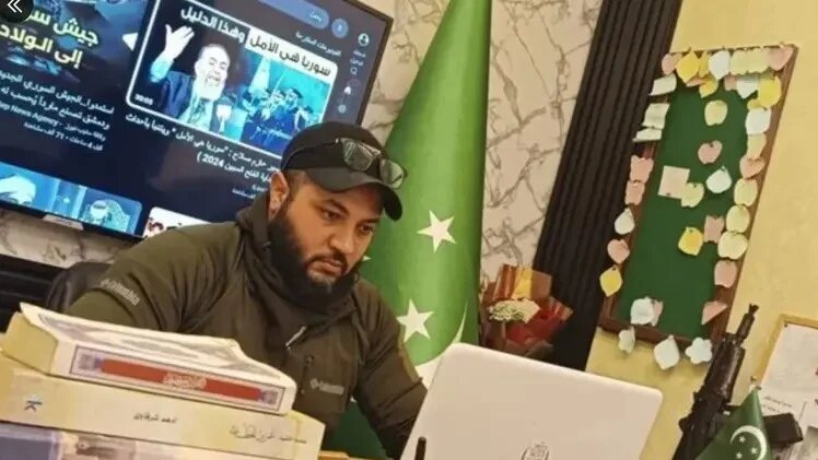 Ahmed al-Mansour left Egypt in 2013 to join the armed rebellion against Bashar al-Assad (screengrab)