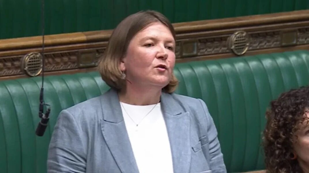 Green Party MP Ellie Chowns in the House of Commons