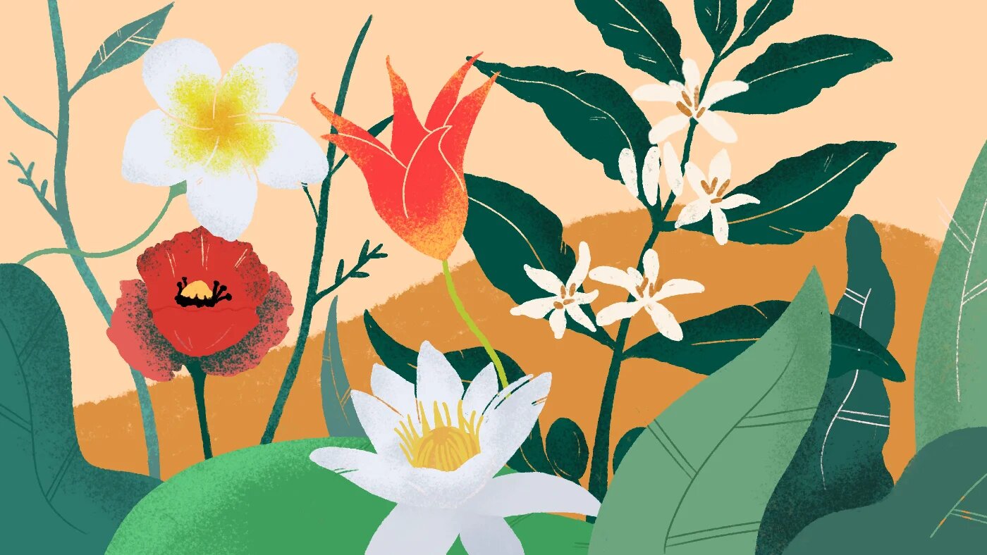 Les fleurs ont une portée symbolique, religieuse ou mythologique (MEE/Mohamad Elasaar)