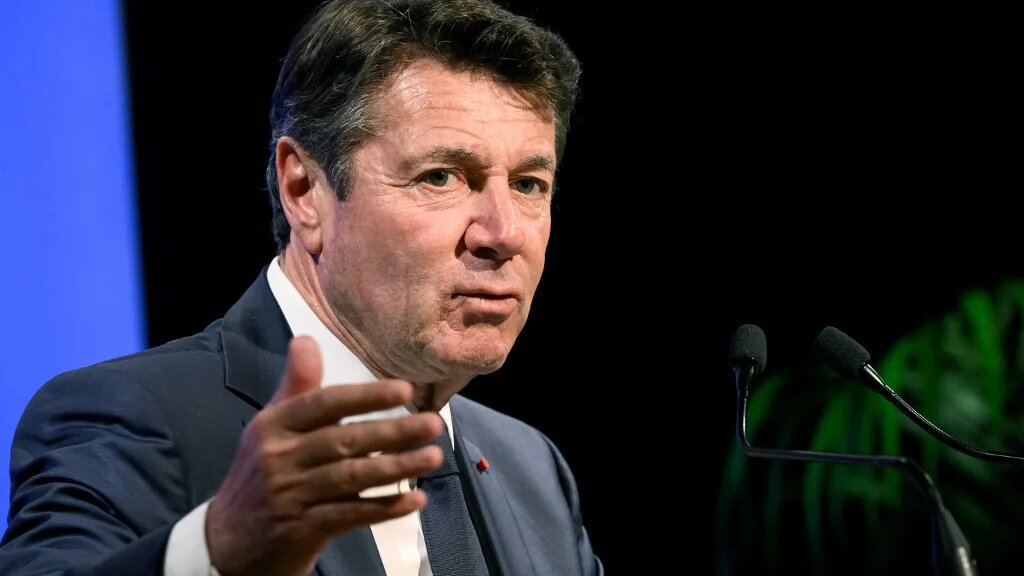 « J’ai plus confiance dans les éléments qui sont fournis par les représentants de l’État d’Israël en France que par la communication des terroristes du Hamas », a déclaré Christian Estrosi sur France 3 (AFP/Loïc Venance)
