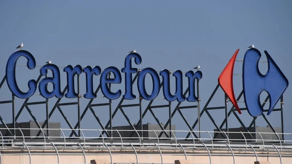 Les enseignes Carrefour pourront s’installer en Israël avant la fin de l’année 2022 (AFP/Pascal Guyot) 