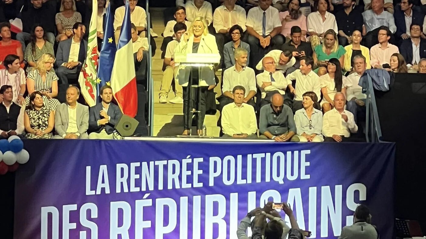 « Il n’y aura pas de politique méditerranéenne sans le Maroc, et il faut que le président de la République le comprenne enfin », a déclaré Michèle Tabarot dimanche 27 août au grand meeting de la rentrée politique de son parti, au Cannet, dans les Alpes-Maritimes (Twitter/@MTabarot)
