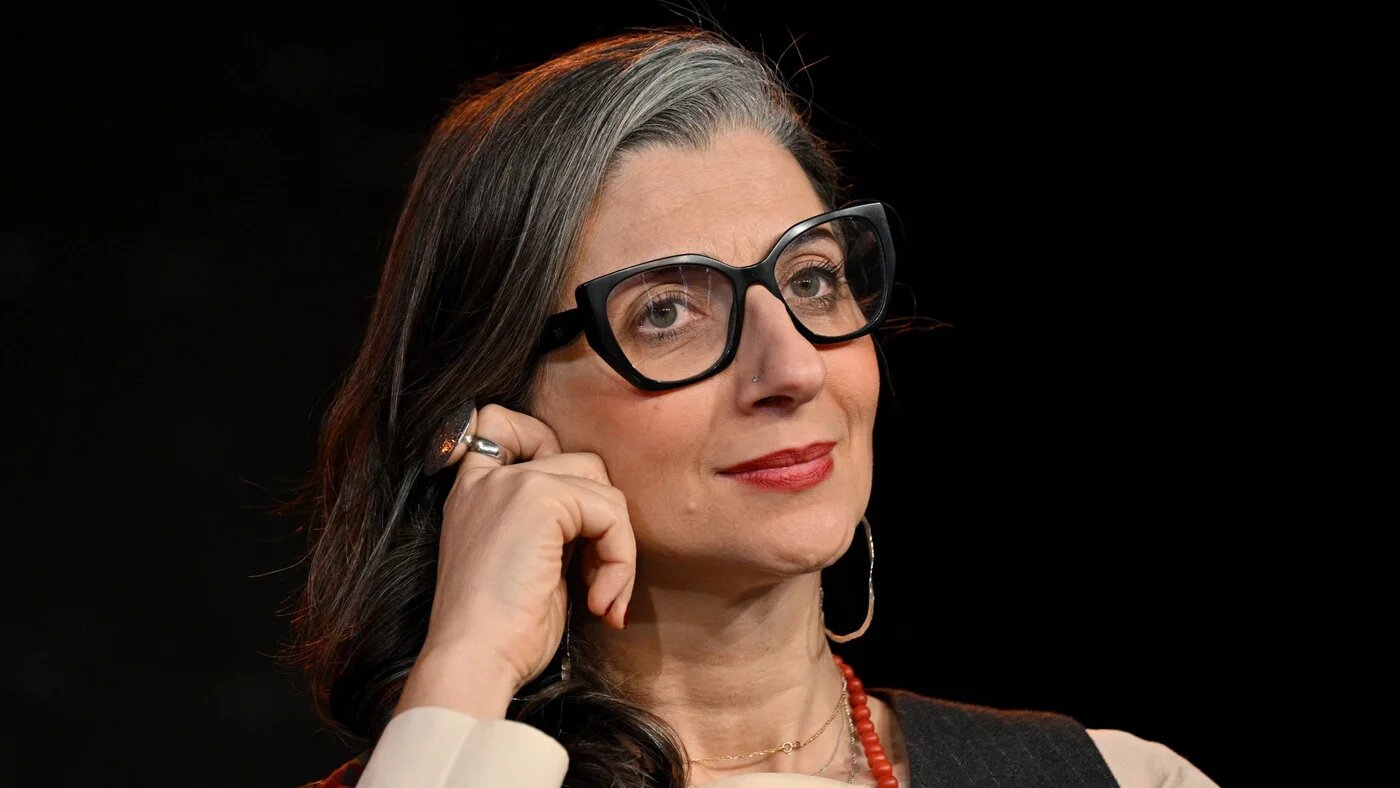 UN Special Rapporteur for the Palestinian Territories occupied since 1967, Francesca Albanese attends a public event hosted by the Olof Palme International Center in Belgrade on 17 March 2026 (Andrej Isakovic/AFP)