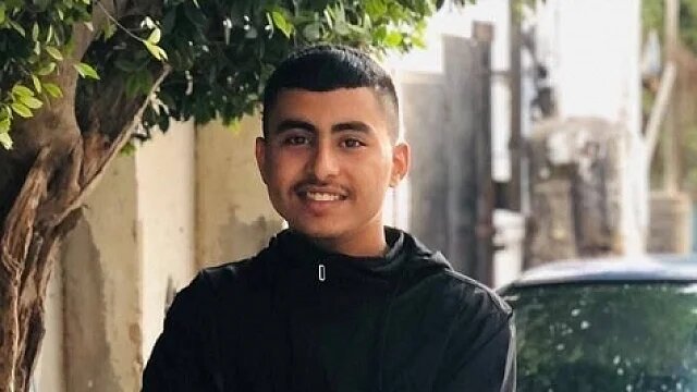 Rashed Habib al-Aidi, 17 was shot dead by Israeli forces on 18 December (Screengrab/Facebook)