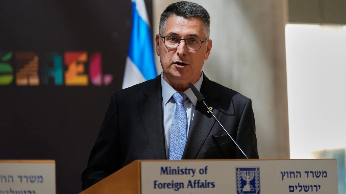 Israel’s Foreign Minister Gideon Saar in Jerusalem on 26 May 2025 (AFP/Alex Brandon)