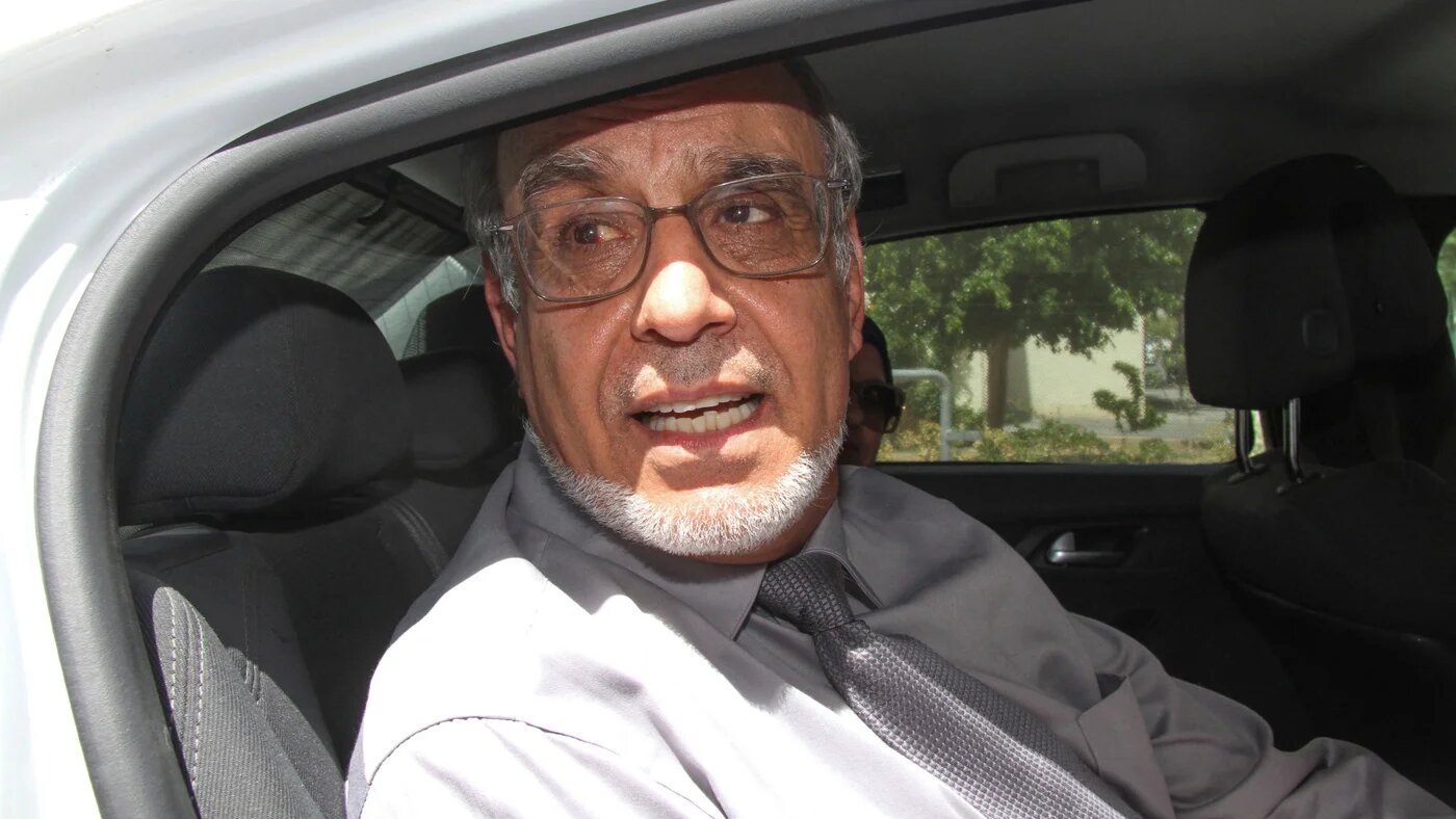 Hamadi Jebali, former Tunisian prime minister, is pictured in the capital Tunis on 6 August 2019 (AFP)
