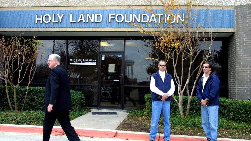 The US designated the Holy Land Foundation as a terrorist organisation in 2001