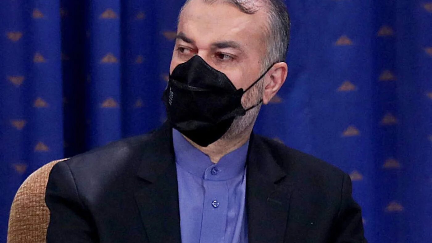 Iranian Foreign Minister Hossein Amir-Abdollahian during the first meeting of the new cabinet in Tehran, on 26 August 2021.