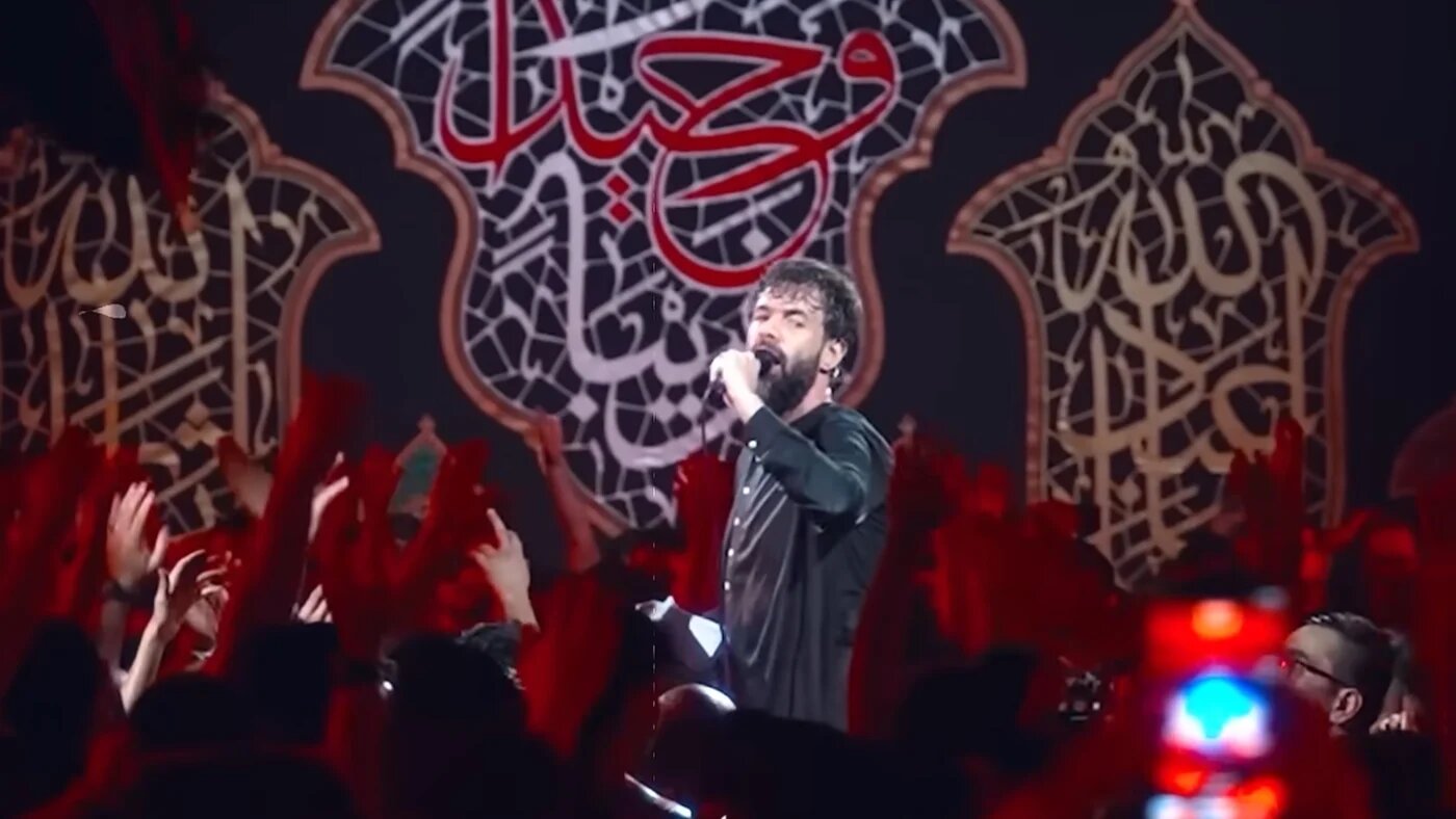 Ashura performances have become a feature of Iran's wartime atmosphere (Hossein Sotoodeh/Screen grab)