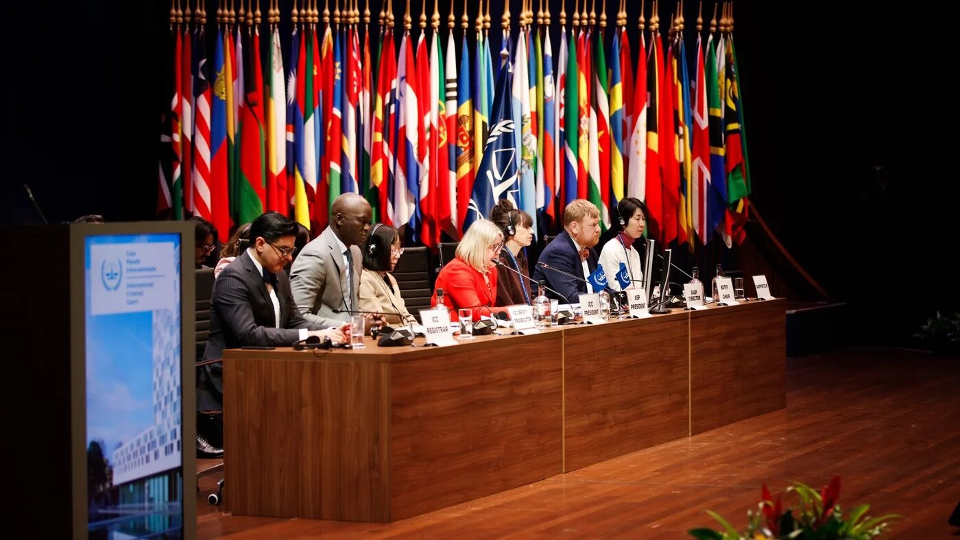 International Criminal Court officials pictured on the first day of the Assembly of States Parties, The Hague, 1 December 2025 (ICC gallery)