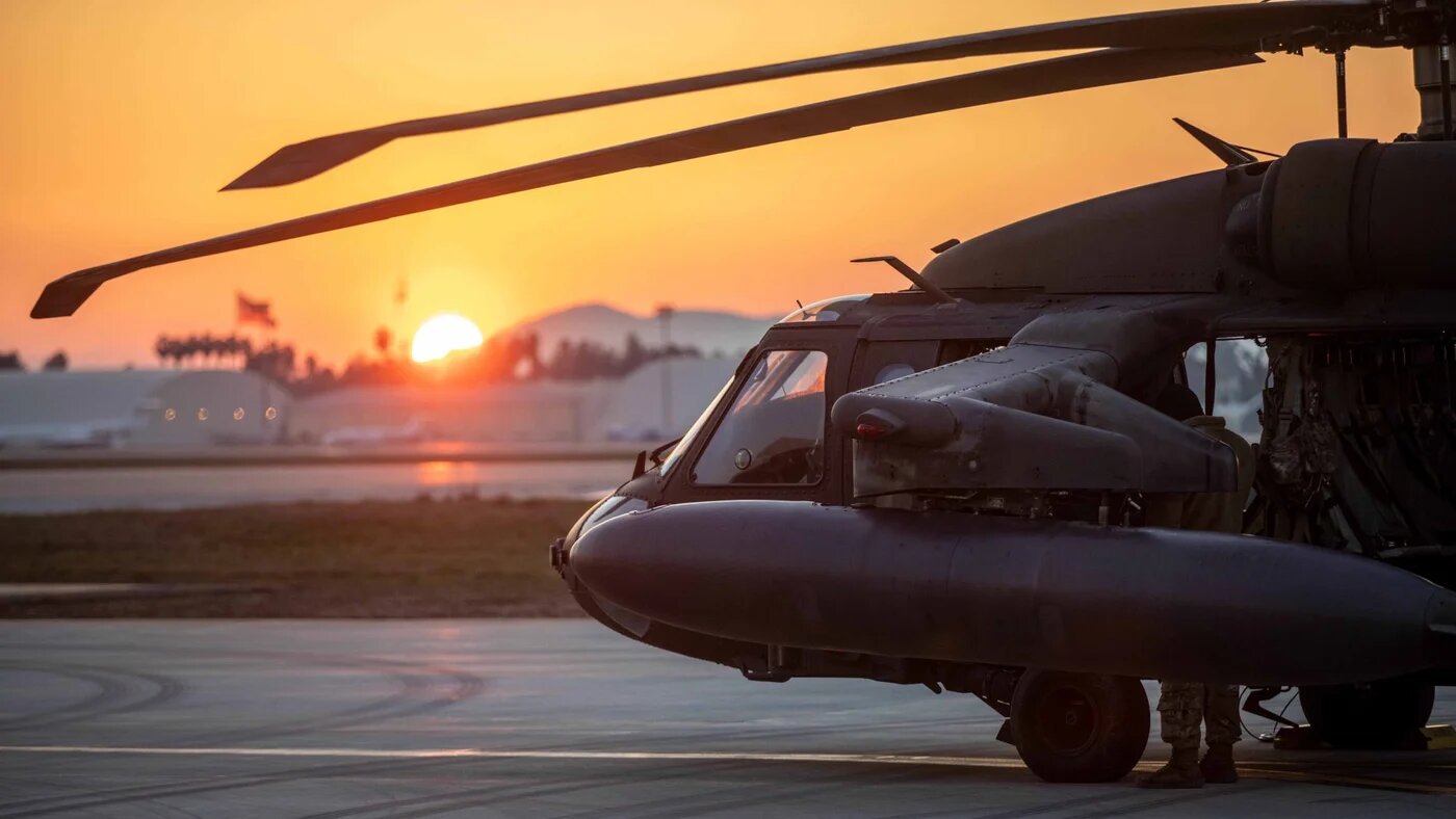 A US Army UH-60M Blackhawk in Incirlik Air Base, Turkey, 13 February 2023 (US Army/Zuma Press Wire Service via Reuters)