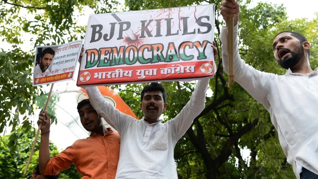 India protests mode