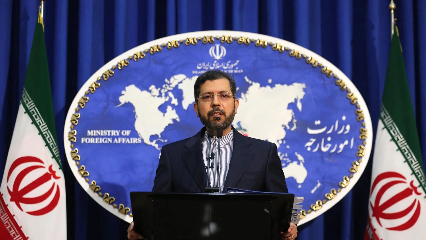 Iranian-foreign-ministry-spokesman-saied-khatibzadeh-press-conference-tehran-feb-2022-afp