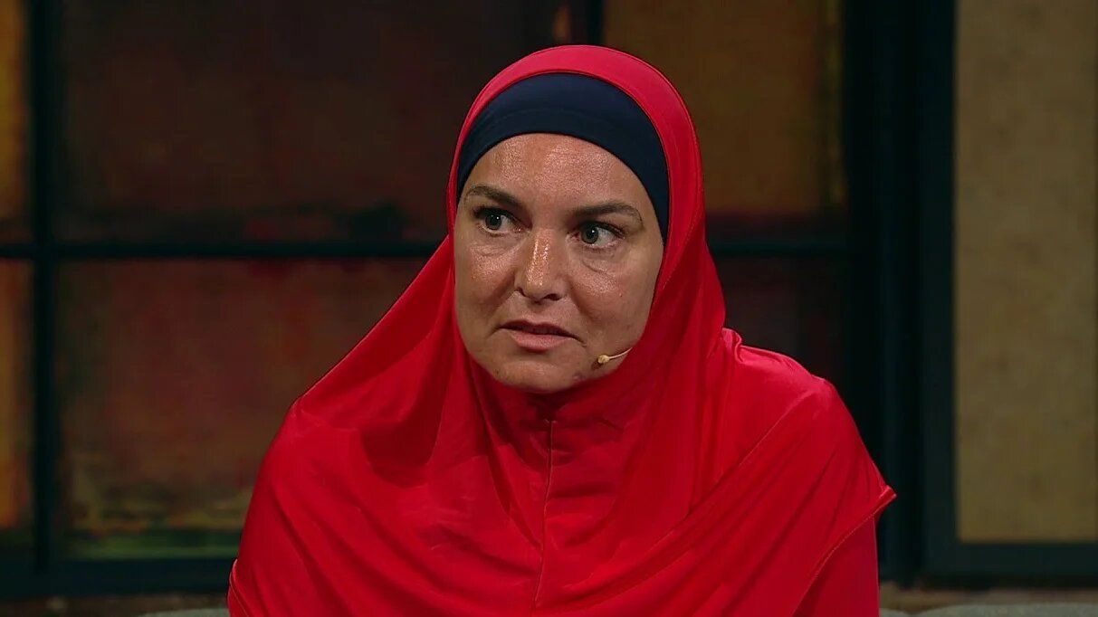 Sinead O’Connor appears on Irish TV programme The Late Late Show in 2019 (RTE)