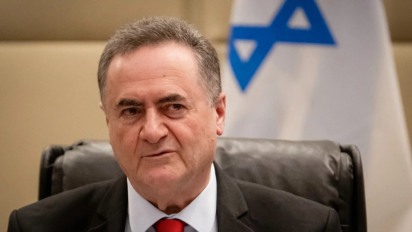 Israeli Defence Minister Israel Katz speaks after his meeting with his Greek counterpart in Athens on 20 January 2026