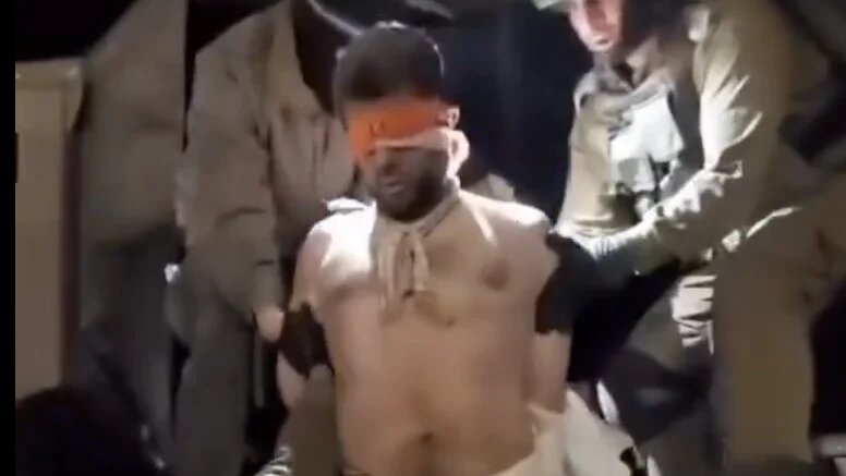 Selon les profils qui ont partagé la vidéo, elle aurait été divulguée par un Français servant dans l’armée israélienne (capture d’écran)