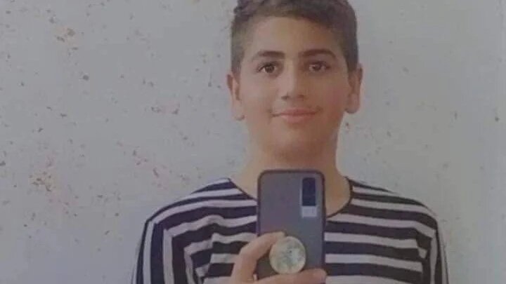 Zayd Mohammed Ghouneim, 15, was fatally shot by Israeli forces in near the occupied West Bank city of Bethlehem on 27 May 2022. (Twitter)