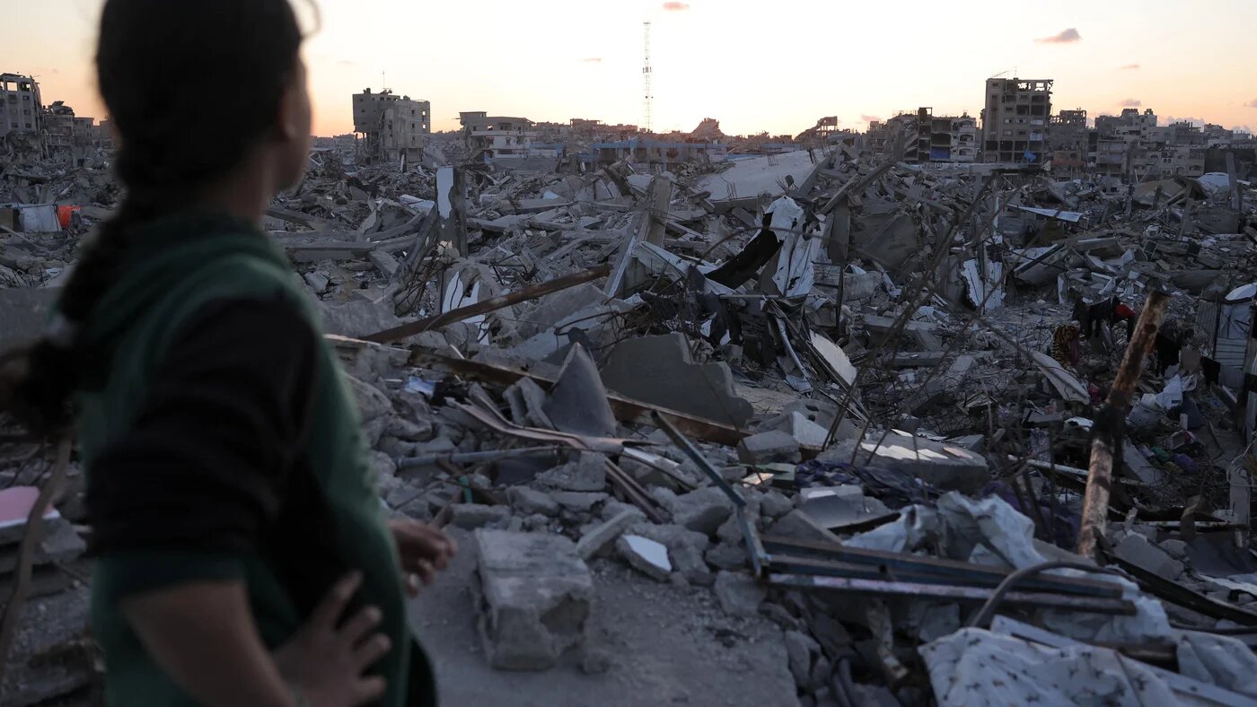 Destruction caused by Israel in its war on Gaza earlier in 2025 (AFP) 