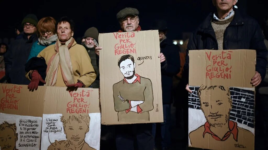 Italian authorities said they plan to charge four senior Egyptian security officials for the murder of Regeni.