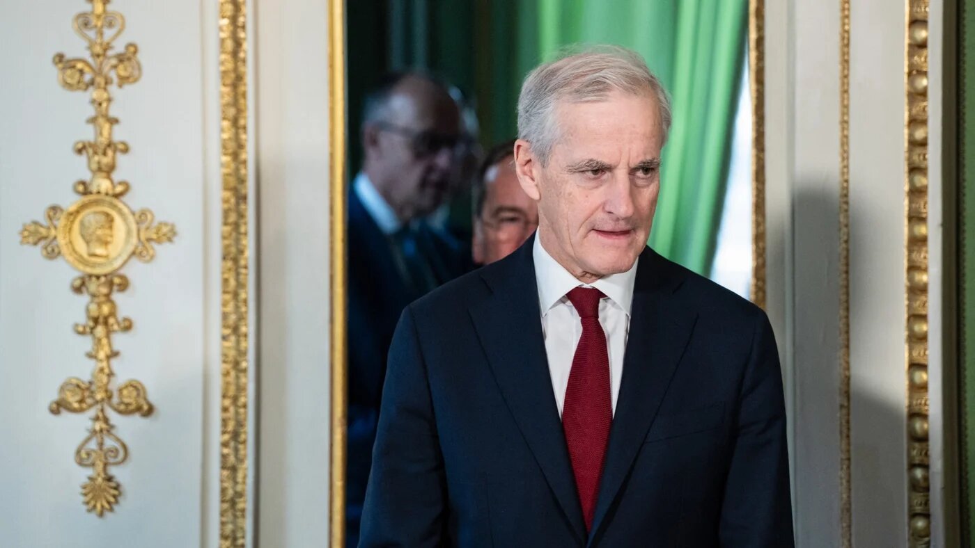 Norway's Prime Minister Jonas Gahr Store at the Munich Security Conference on 14 February 2026.