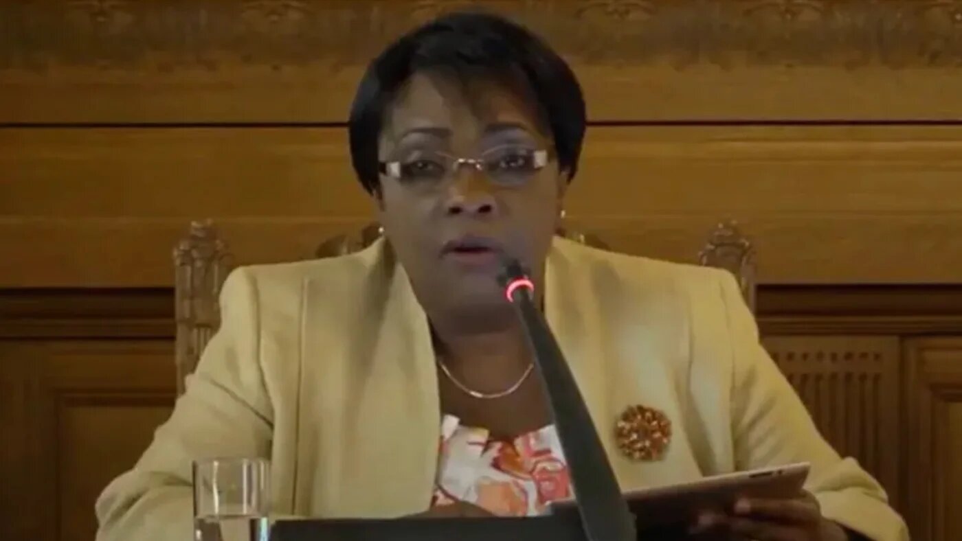 Julia Sebutinde, a Ugandan judge, is the vice president of the International Court of Justice (Screengrab/Youtube)