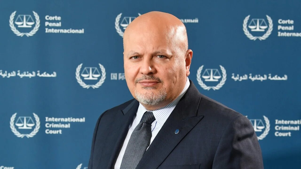 Chief prosecutor of the International Criminal Court (ICC) Karim Khan poses for a picture at the ICC headquarters in The Hague on 27 May 2022 (John Thys/AFP)