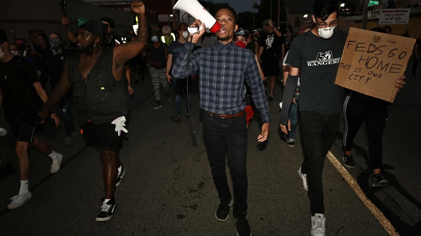 The police shooting of Jacob Blake triggered widespread protests in Kenosha, Wisconsin.
