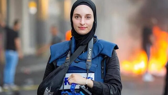 Israeli forces raided journalist Latifeh Abdellatif's home on Sunday night at the Damascus gate in occupied Jerusalem's Old City, accusing her of sharing "Incitement" material on online platforms (Instagram/latifeh_abdellatif)