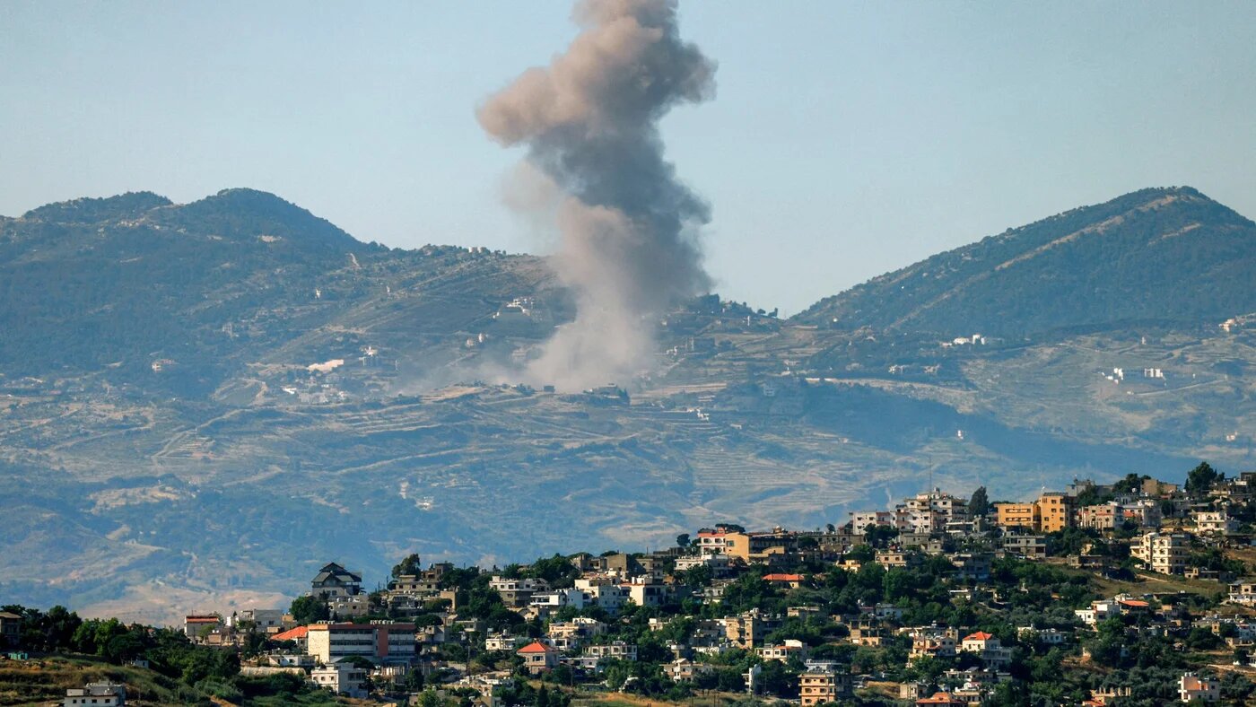 Smoke rises after an Israeli bombardment in southern Lebanon, 19 June 2026 (Jalaa Marey/AFP)