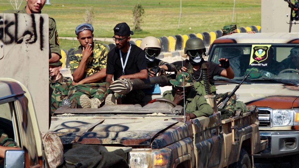 Libya has been split between areas controlled by the internationally recognised government and forces loyal to Khalifa Haftar