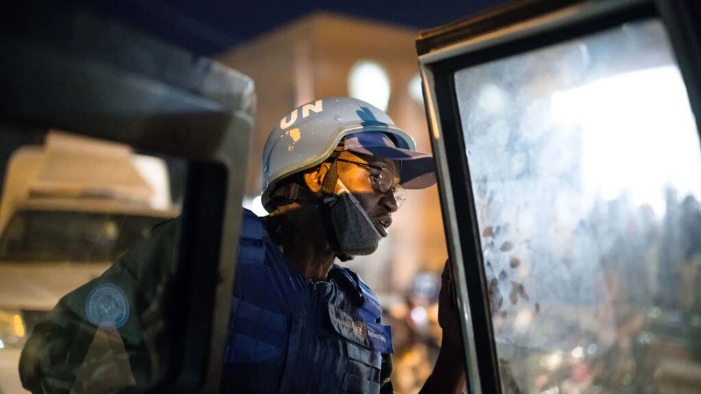 Le Mali a suspendu depuis le 14 juillet toutes les rotations des contingents militaires et policiers de la Mission des Nations unies au Mali (MINUSMA), un nouvel accroc dans les relations entre les autorités militaires maliennes et leurs partenaires (AFP/Florent Vergnes)