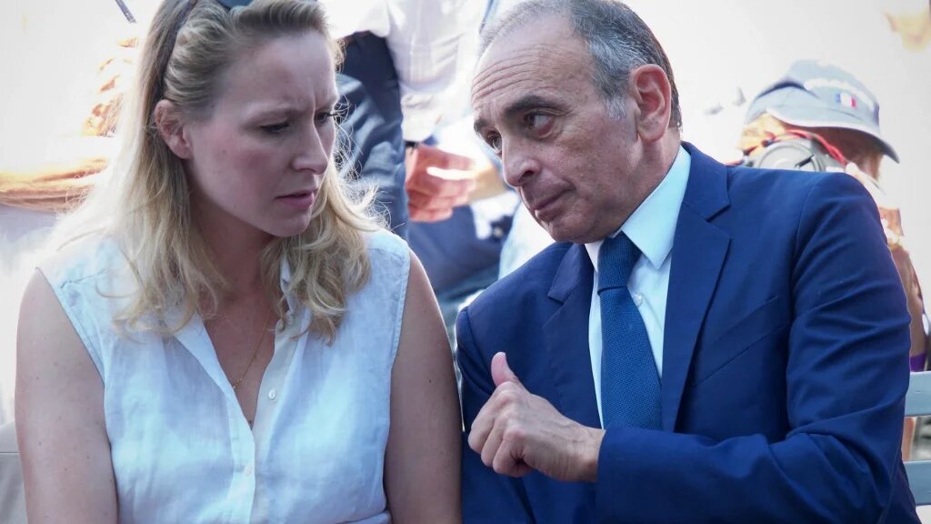 Marion Maréchal et Éric Zemmour considèrent que le gouvernement Macron a été « humilié » par la réaction algérienne après la mort du jeune Nahel à Nanterre (AFP/Guillaume Souvant)