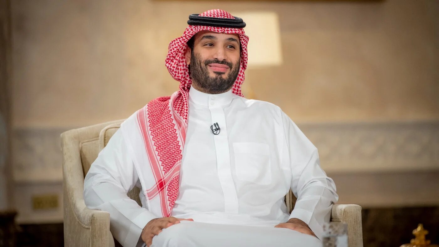 A handout picture provided by the Saudi Royal Palace on 27 April 2021 shows Saudi Crown Prince Mohammed bin Salman in capital Riyadh (AFP)
