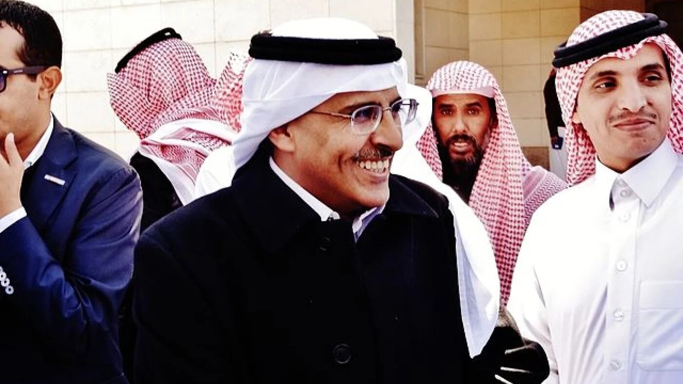 Mohammad al-Qahtani after the seventh trial session in the case against Hasm in Riyadh, Saudi Arabia on 1 December 2012 (Sultan Alfifi/Wikimedia Commons)