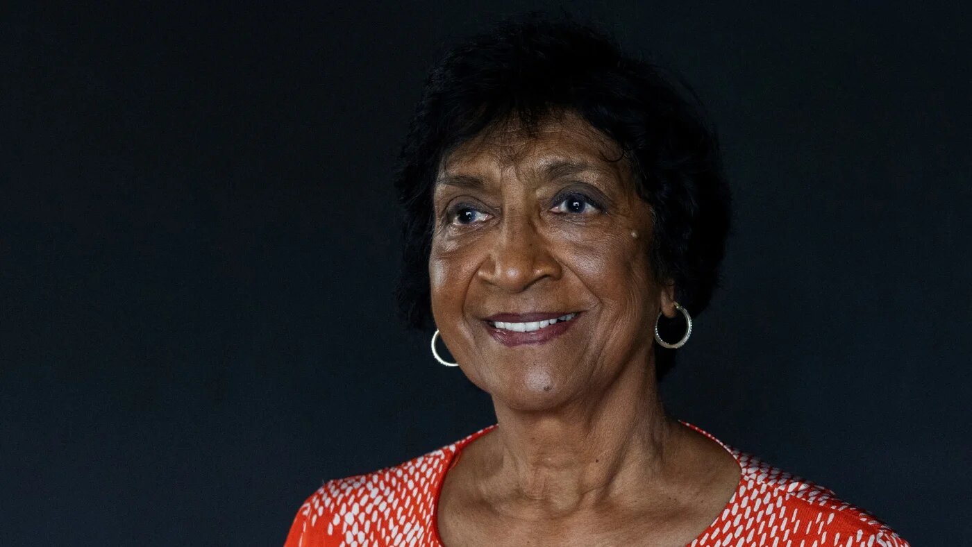 Former United Nations rights chief Navi Pillay pictured in Johannesburg in 2023 (Wikus de Wet/AFP)