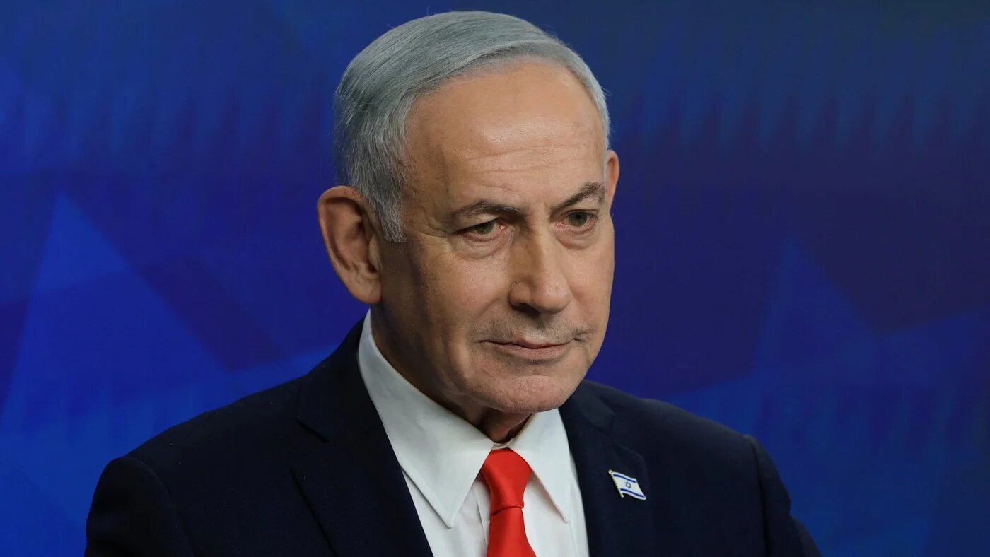 Israeli Prime Minister Benjamin Netanyahu holds a news conference, following a US-Iran deal, in Jerusalem, 15 June 2026. (Reuters/Ronen Zvulun/Pool)