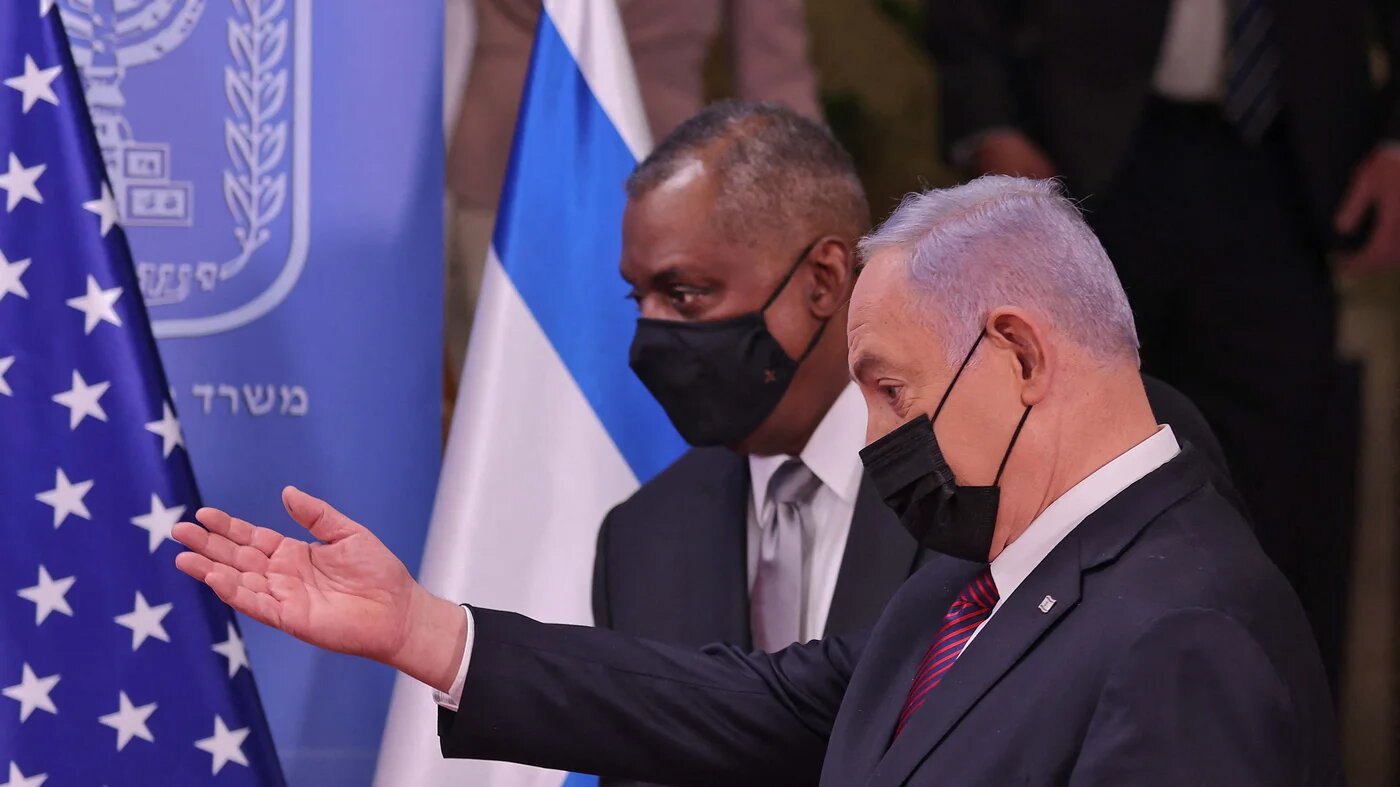 Netanyahu's comments came while addressing reporters alongside visiting US Defence Secretary Lloyd Austin.