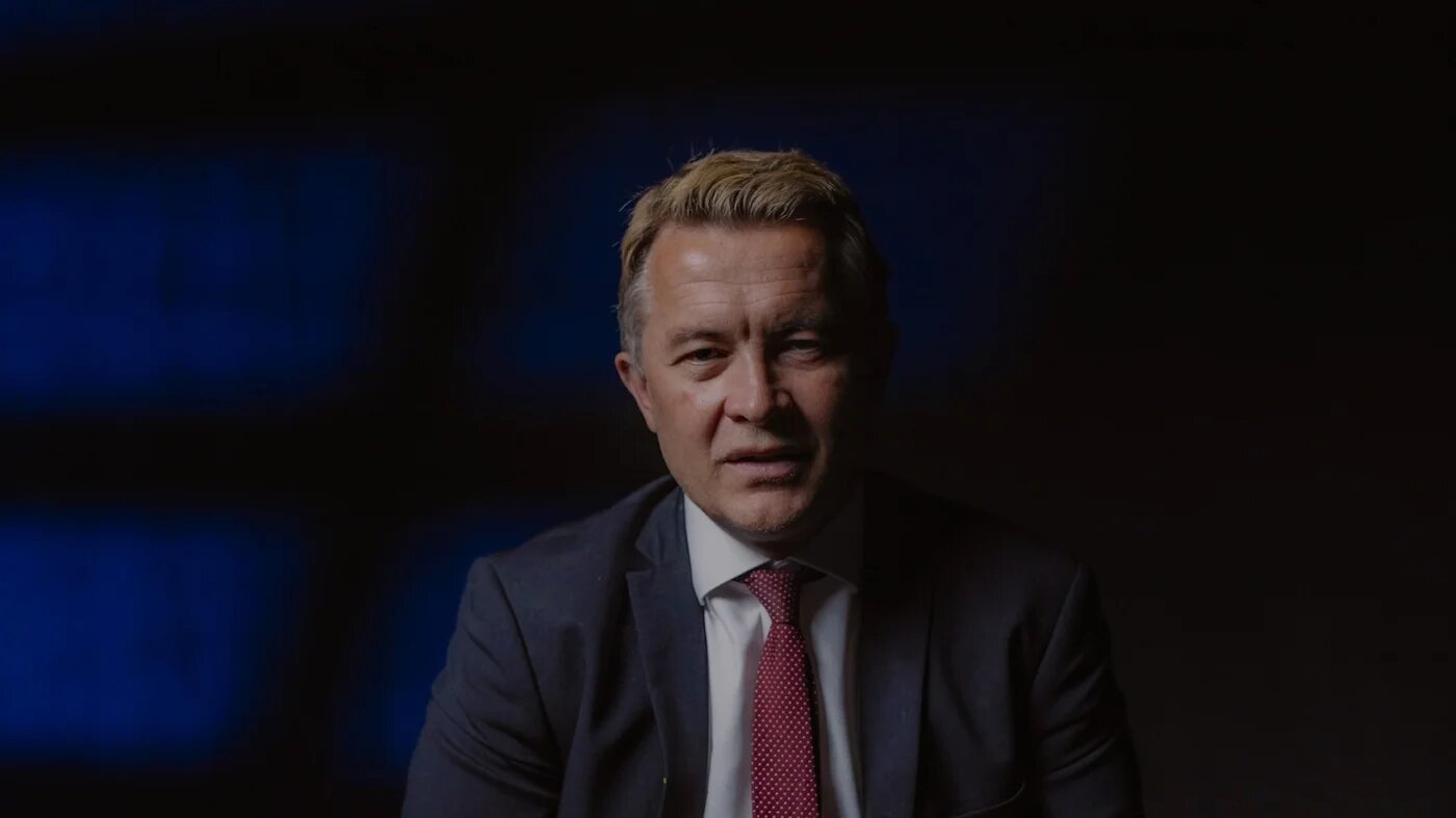 Norway's Deputy Foreign Minister Andreas Kravik poses for a photo at the foreign ministry in Oslo on 4 June 2026 (MEE/Hossam Sarhan)