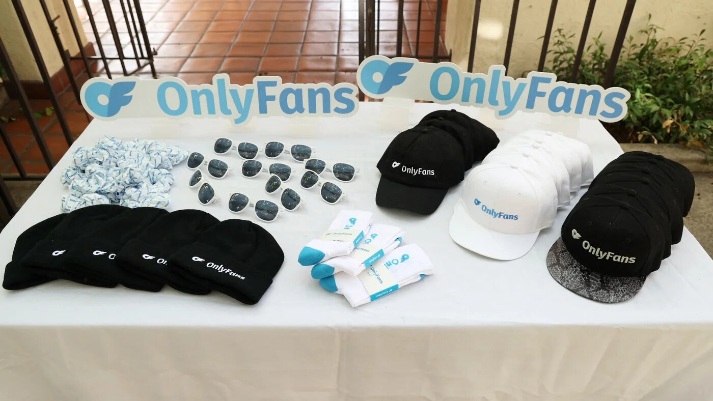 A picture taken during an OnlyFans tea party hosted on 1 November 2022 in Los Angeles, California (AFP)