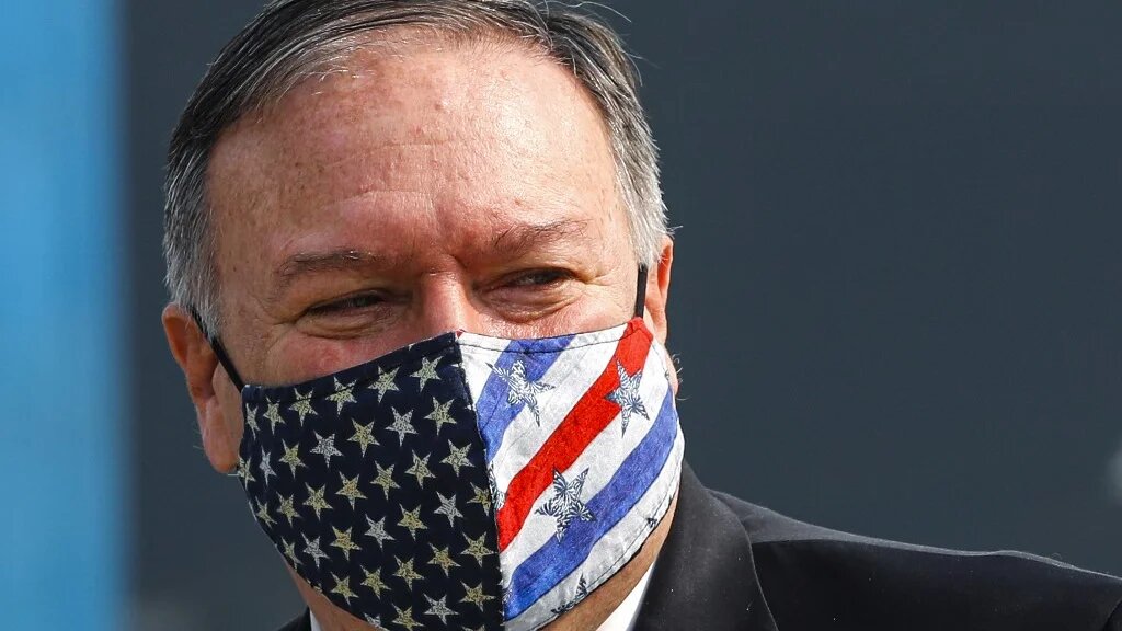 Pompeo praised Trump's foreign policy record in a speech recorded in Jerusalem on 26 August during a trip to Israel