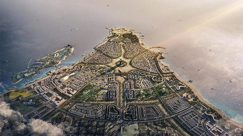 Ras el-Hekma plan as shown on a government's projects website (Screengrab)