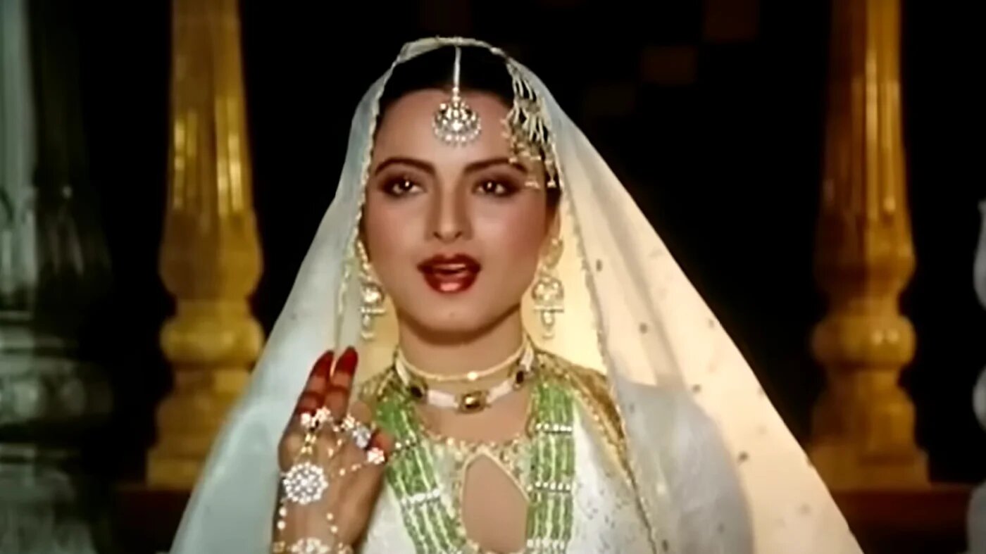 Indian screen legend Rekha plays the titular Umrao Jaan in the 1981 classic (Integrated Films)