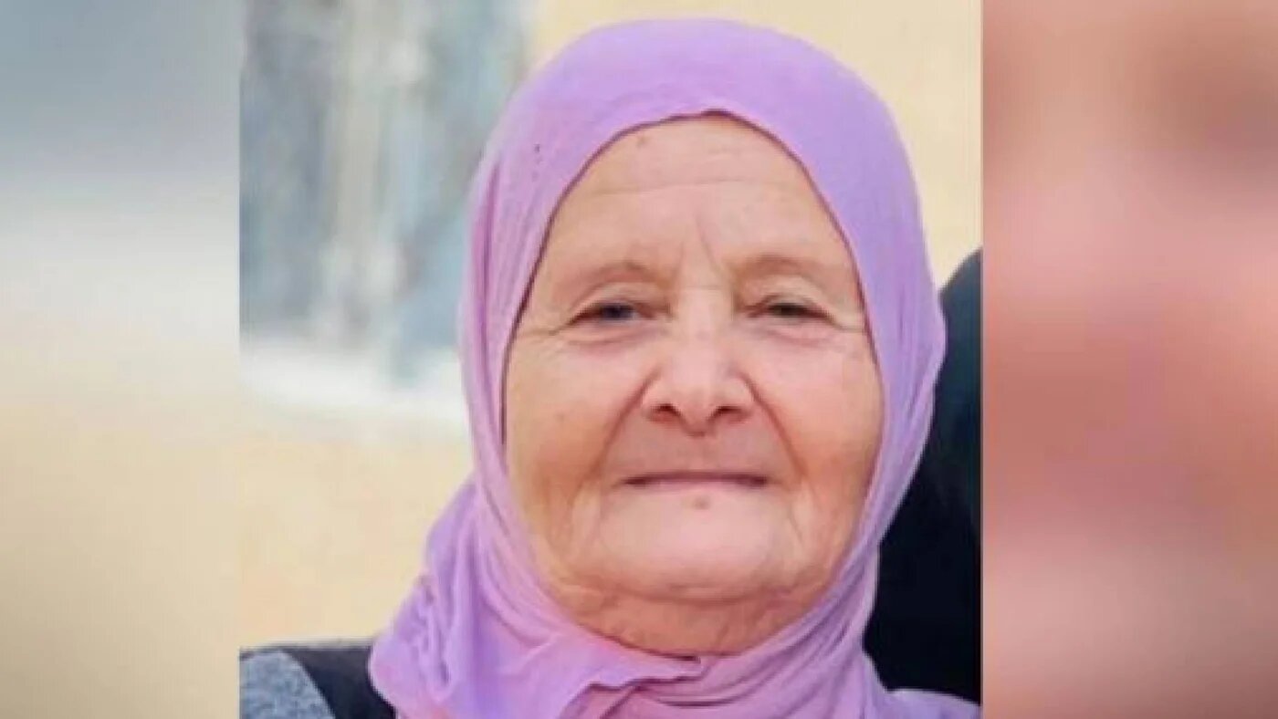 Sabriya Shamasneh, a 68-year-old Palestinian woman, was attacked by Israeli forces during a raid on her home near Qalqiya, in the occupied West Bank, on 7 April 2026 (X)