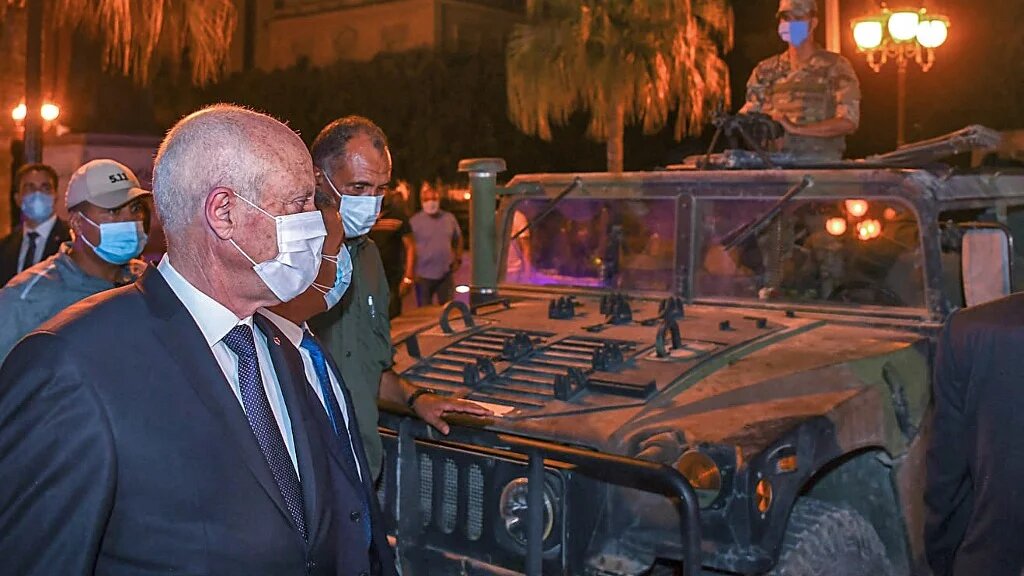 Tunisian President Kais Saied 