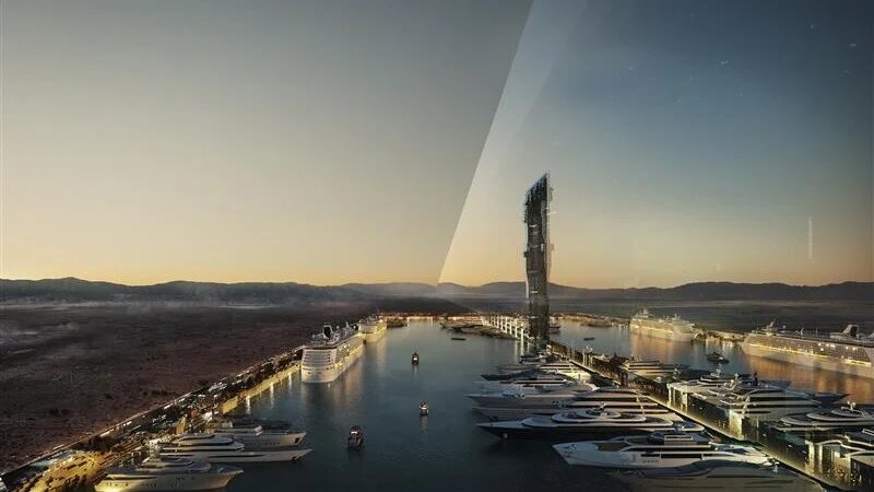 The futuristic Saudi megacity Neom 