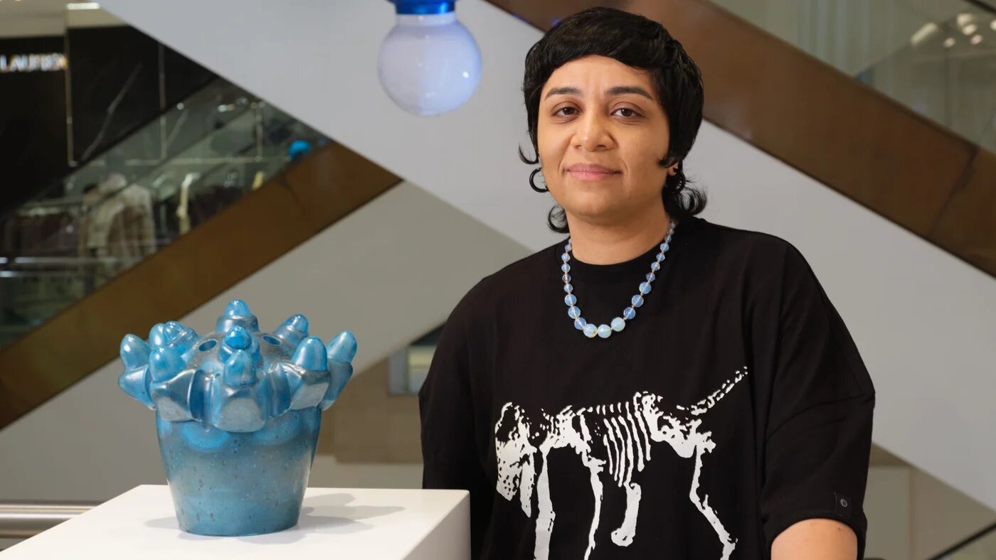 Monira Al Qadiri's works include meditations on the future of oil (Courtesy picture)