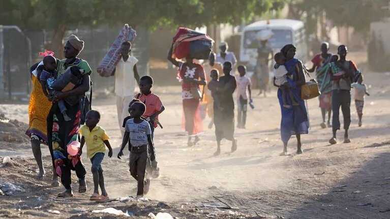 Les populations civiles au Soudan vivent des conditions de stress et de dénuements de plus en plus dures (AFP)